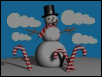 Snowman Screensaver