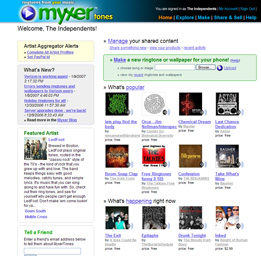 Myxer screen shot
